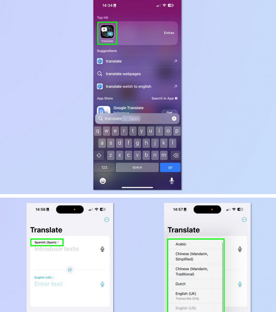 apple维修支持如何使用iPhone15Action按钮设置翻译