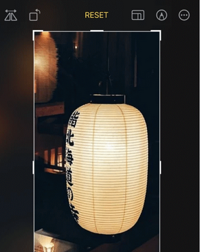 苹果手机维修店分享iOS17中一键式裁剪功能使用方法