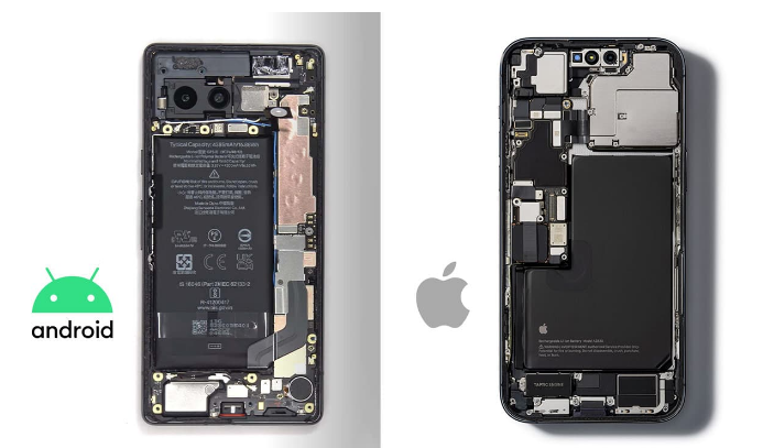 apple维修服务分享iPhone内部构造为什么比安卓更精致