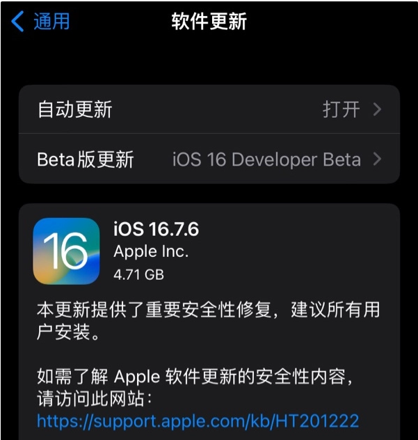 iOS 16.7.6RC/iOS 15.8.2RC一键刷机教程