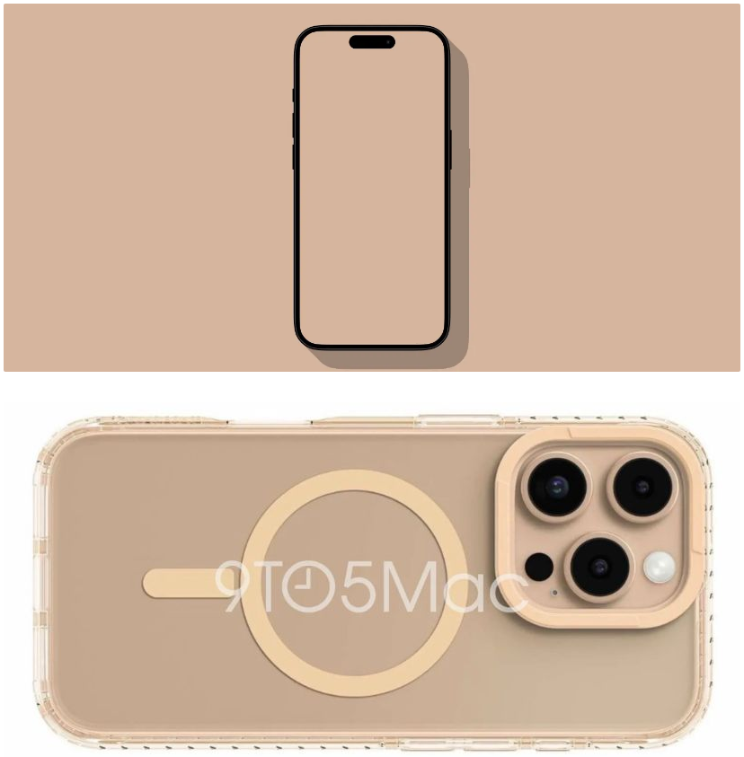苹果 iPhone 16 Pro 原型图片曝光，新古铜色很亮眼